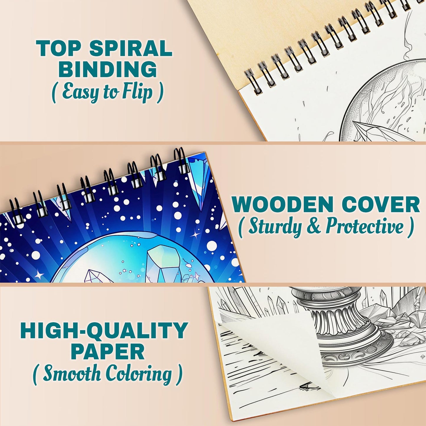 Netecom Magical Crystal Ball Coloring Pages For Adults