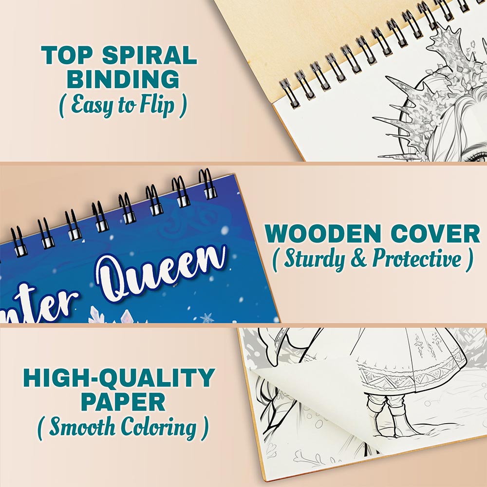Netecom Winter Queen Coloring Pages For Adults