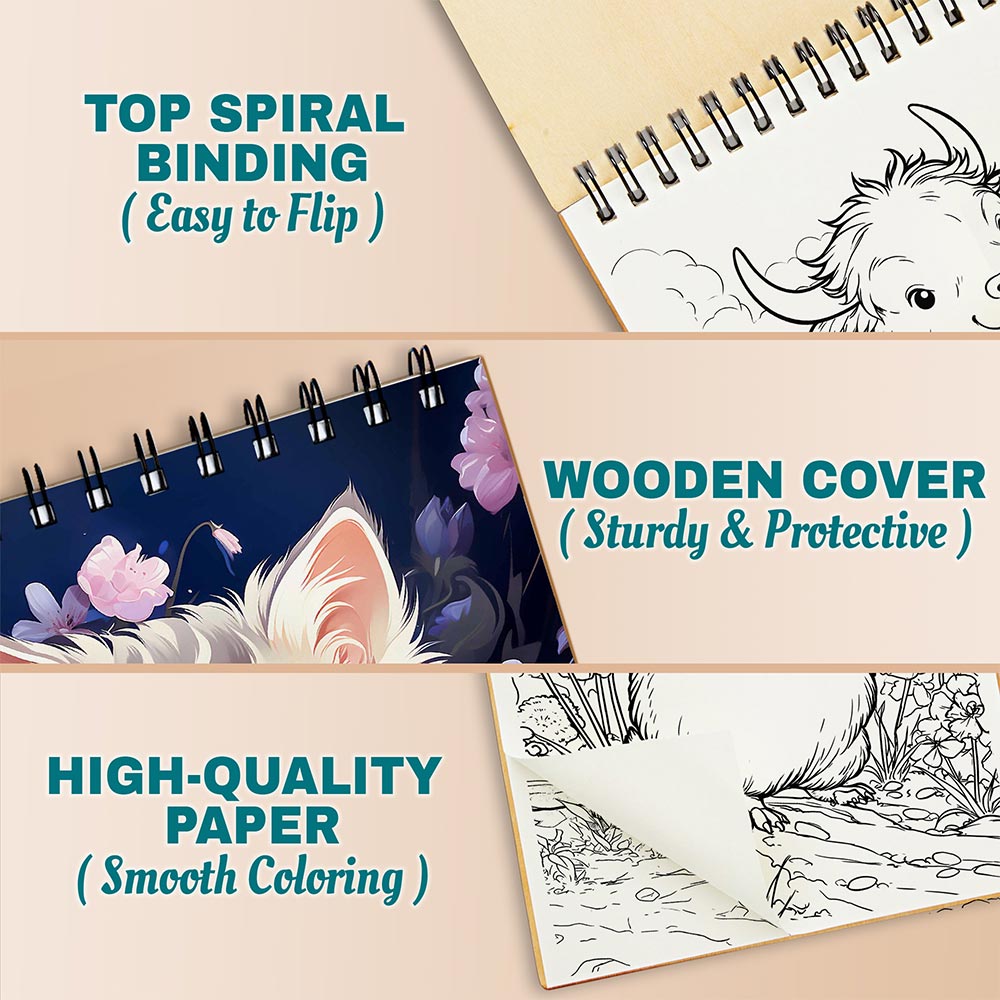 Netecom Cute Animals Coloring Pages For Adults
