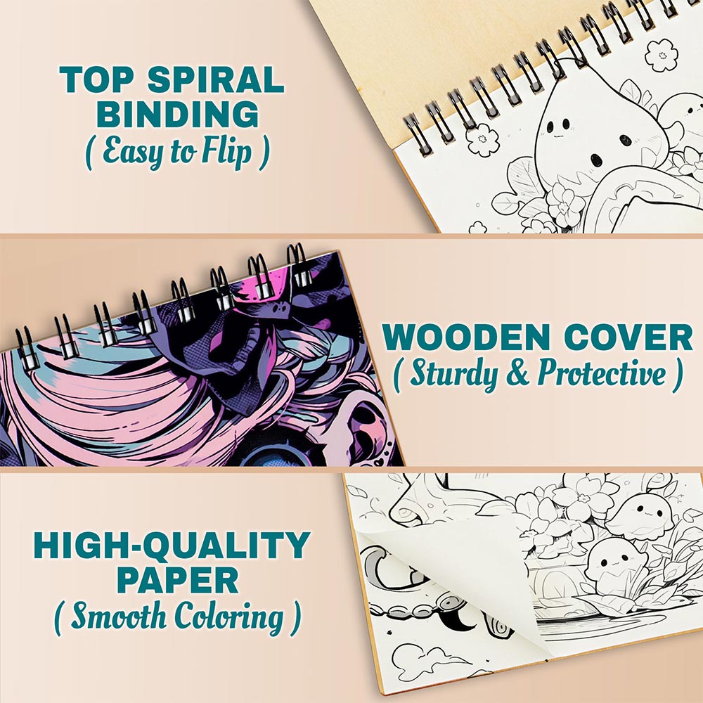 Creepy Cutie Coloring Pages For Adults