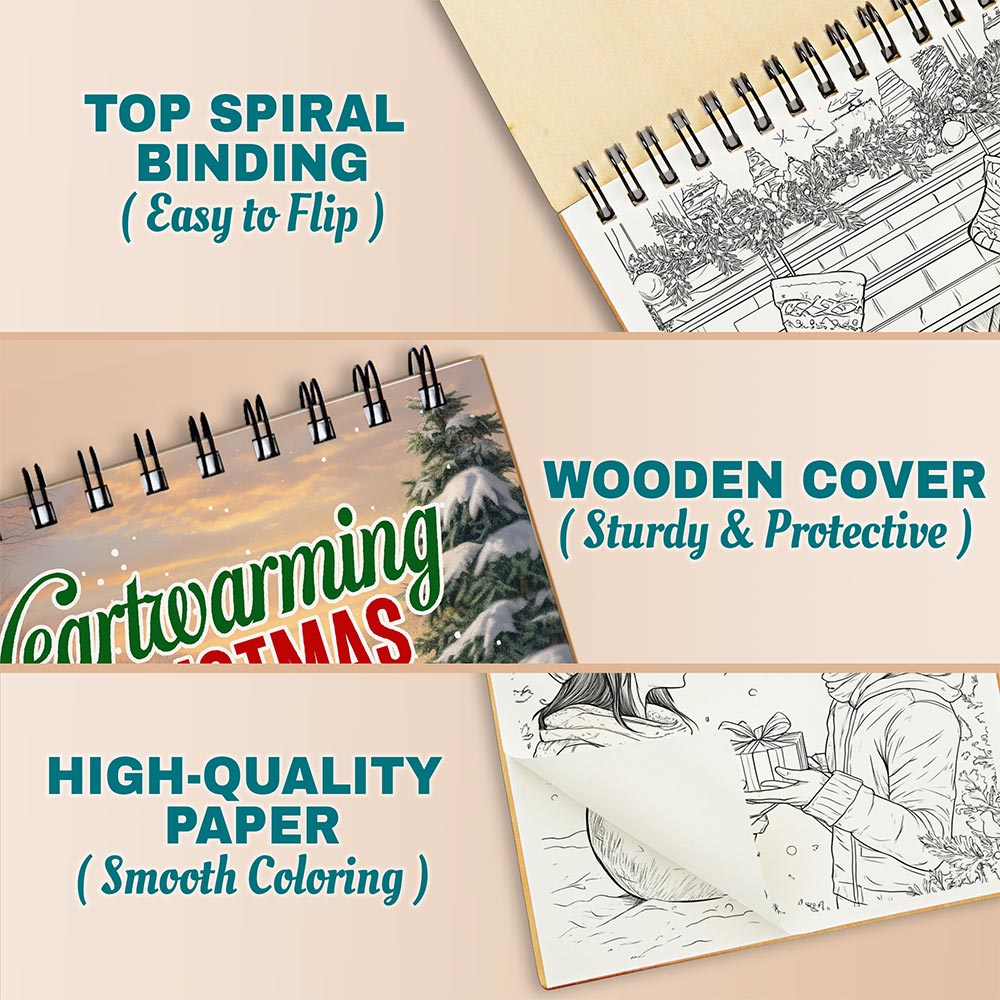 Netecom Heartwarming Christmas Coloring Pages For Adults