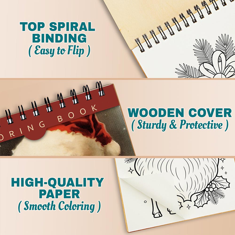 Netecom Large Print Christmas Coloring Pages For Adults