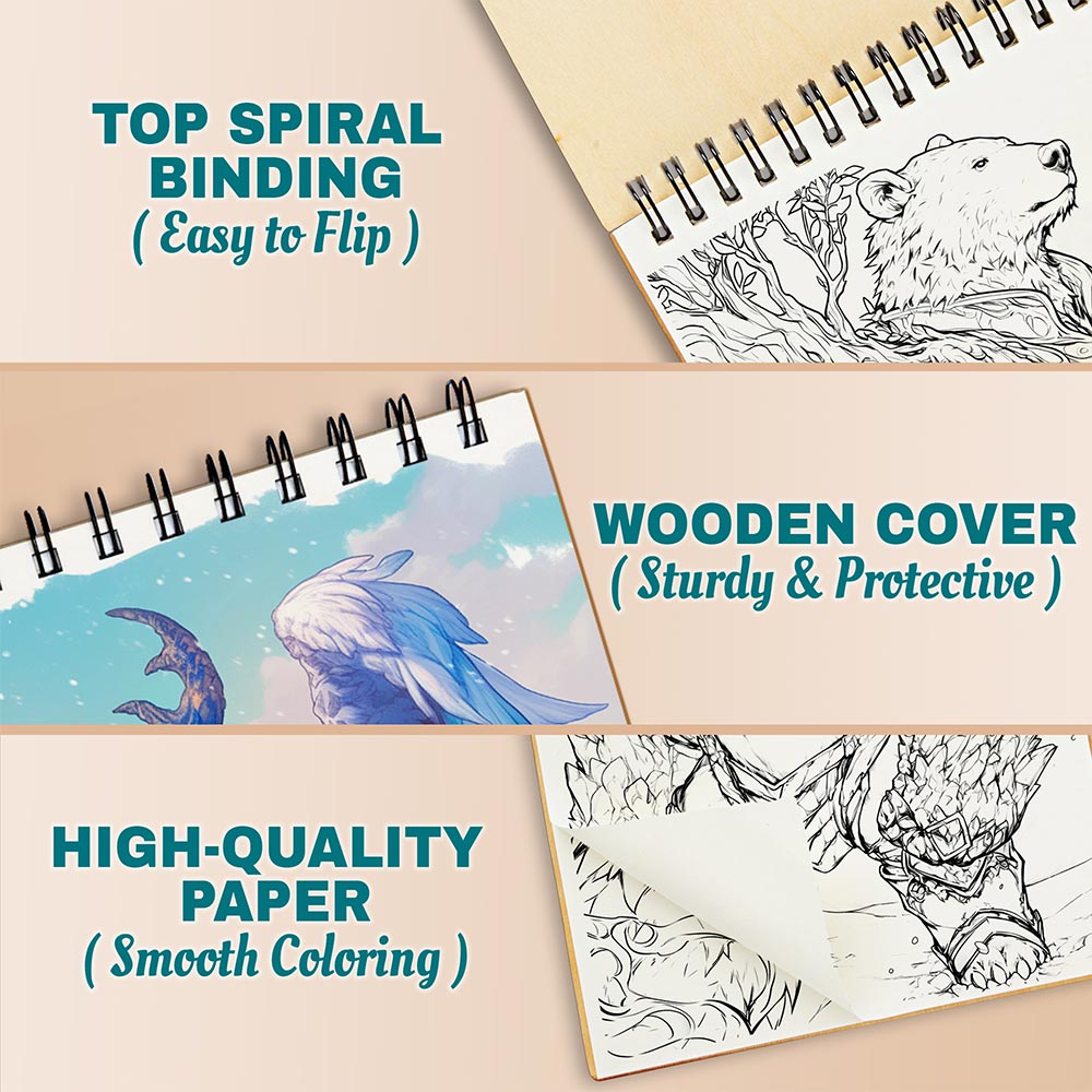 Netecom Mythical Bear Coloring Pages For Adults