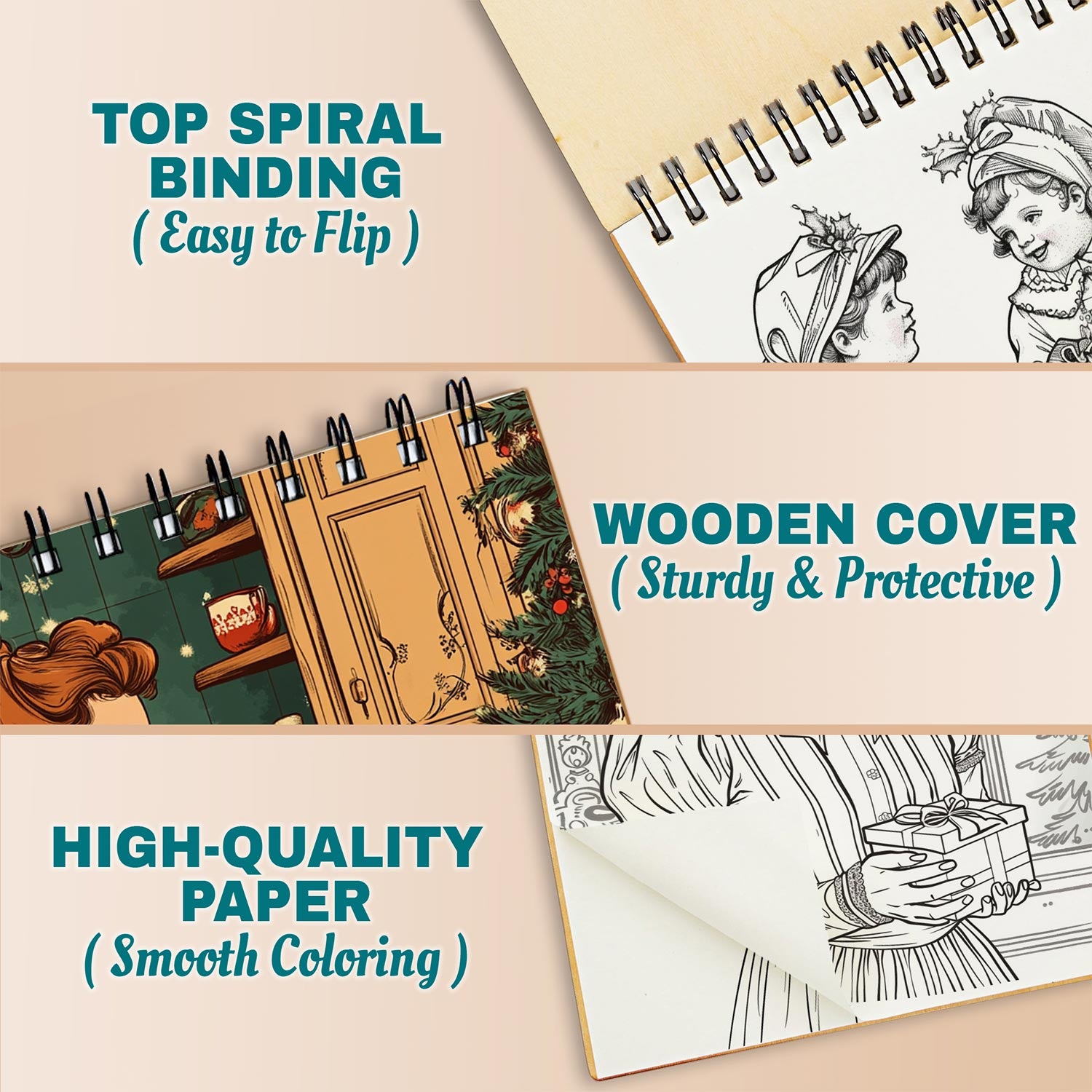 Netecom Old Fashion Christmas Coloring Pages For Adults