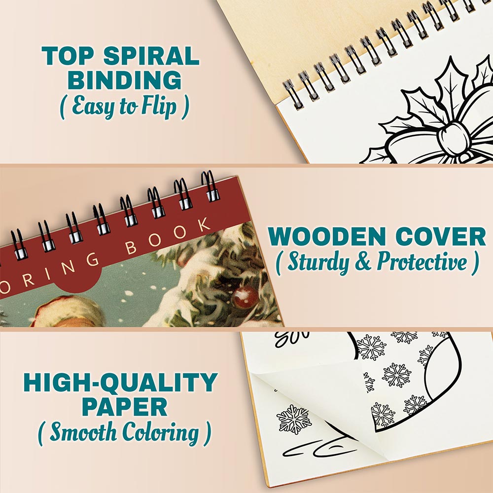 Netecom Large Print Christmas Coloring Pages For Adults