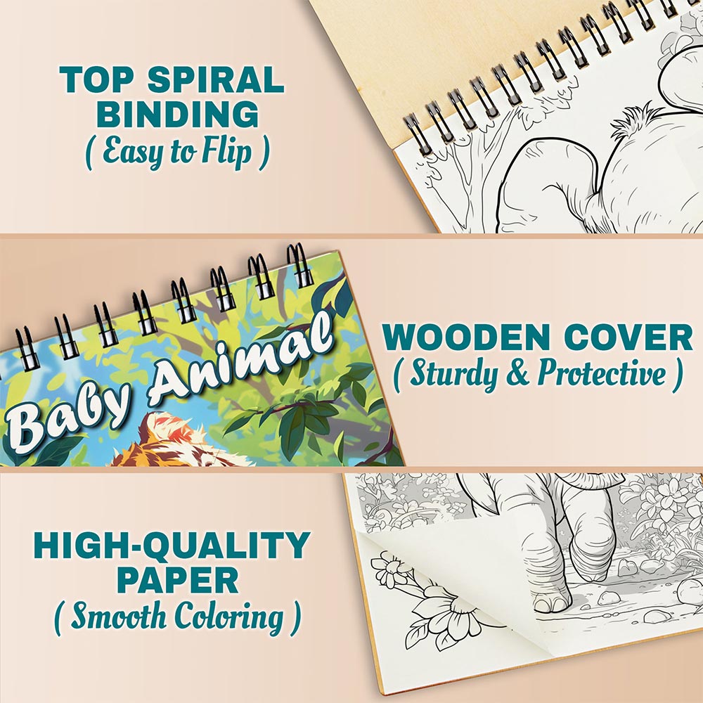 Netecom Baby Animal Coloring Pages For Adults