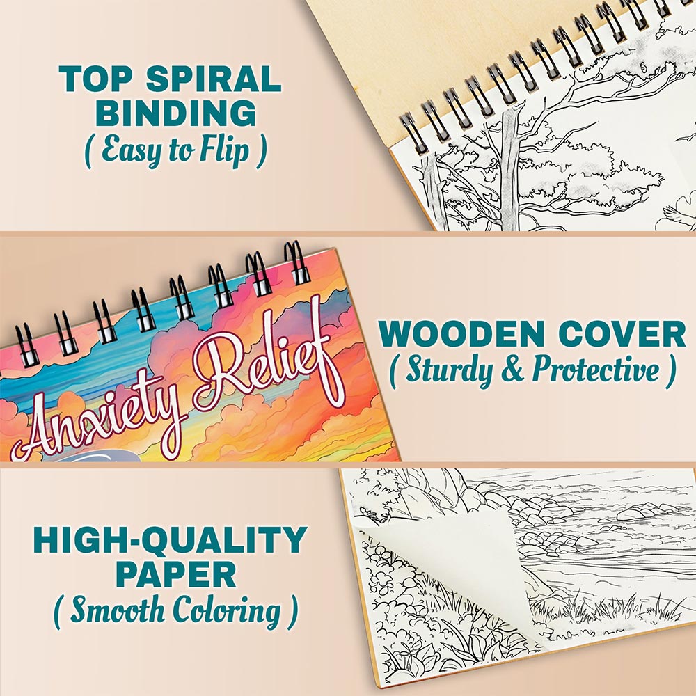 Anxiety Relief Coloring Pages For Adults