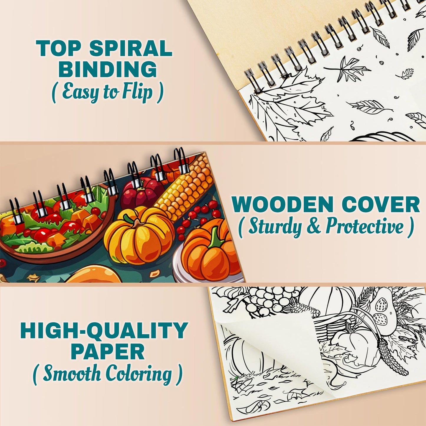 Netecom Fall and Thanksgiving Coloring Pages For Adults