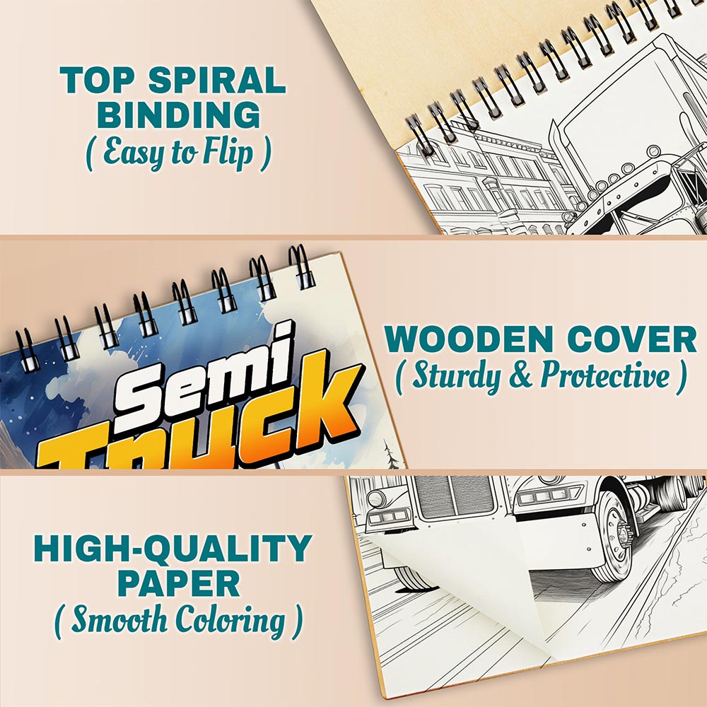 Semi Truck Coloring Pages For Adults