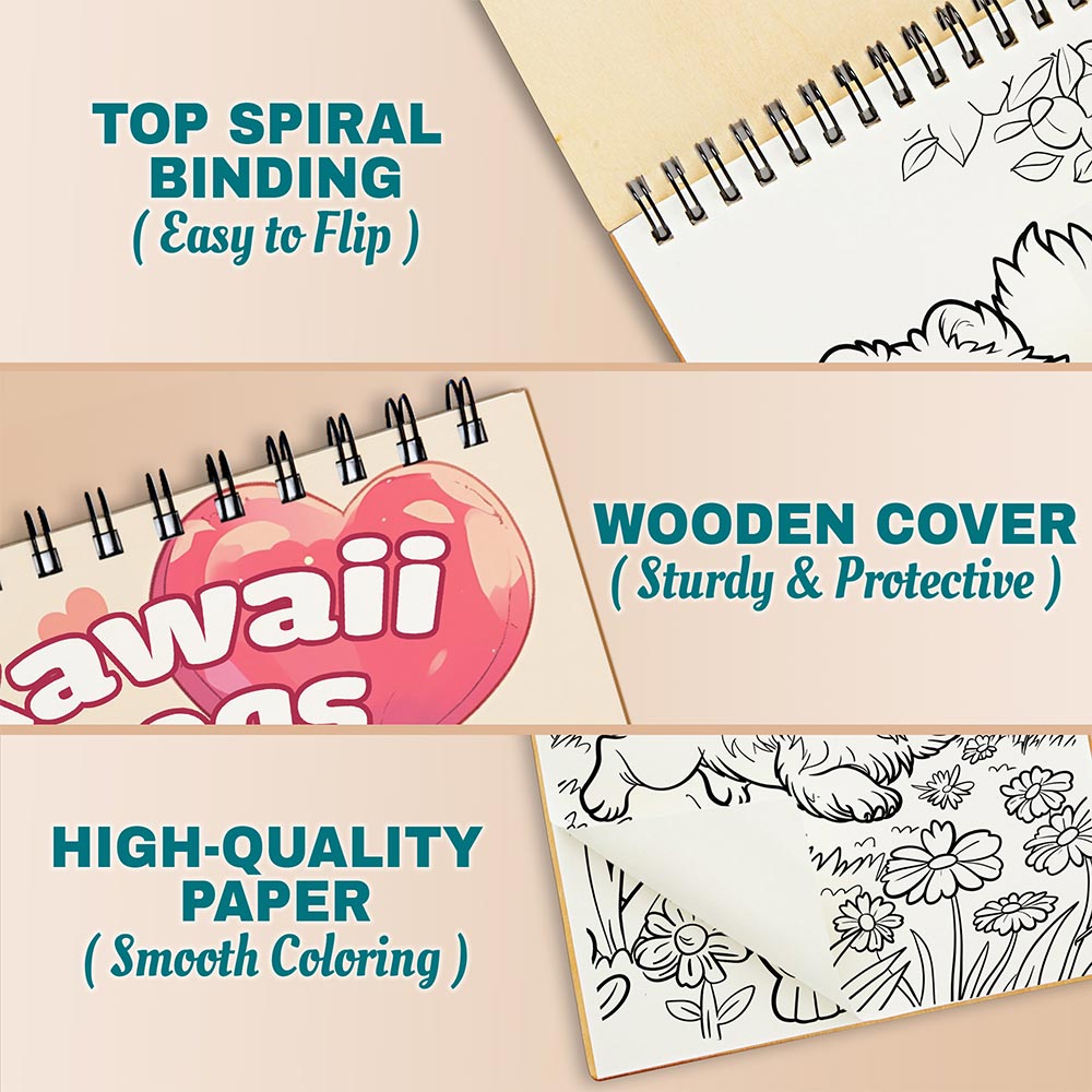 Netecom Kawaii Dogs Coloring Pages For Adults