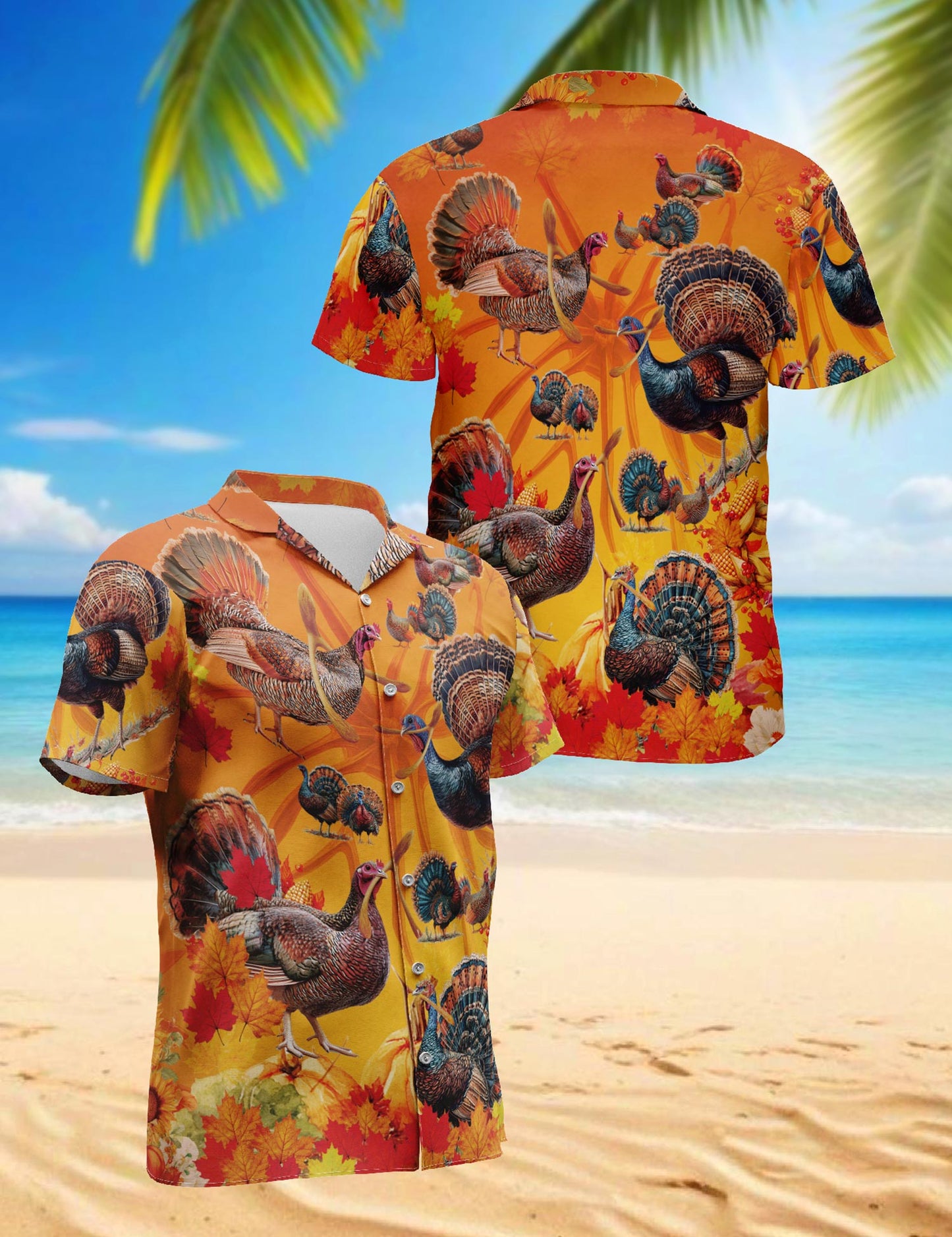 Netecom Pineapple Red Angus Cattle Hawaiian Shirt for Men Cow Lover Gifts, Button Down Summer Beach Short Sleeve, S-5XL