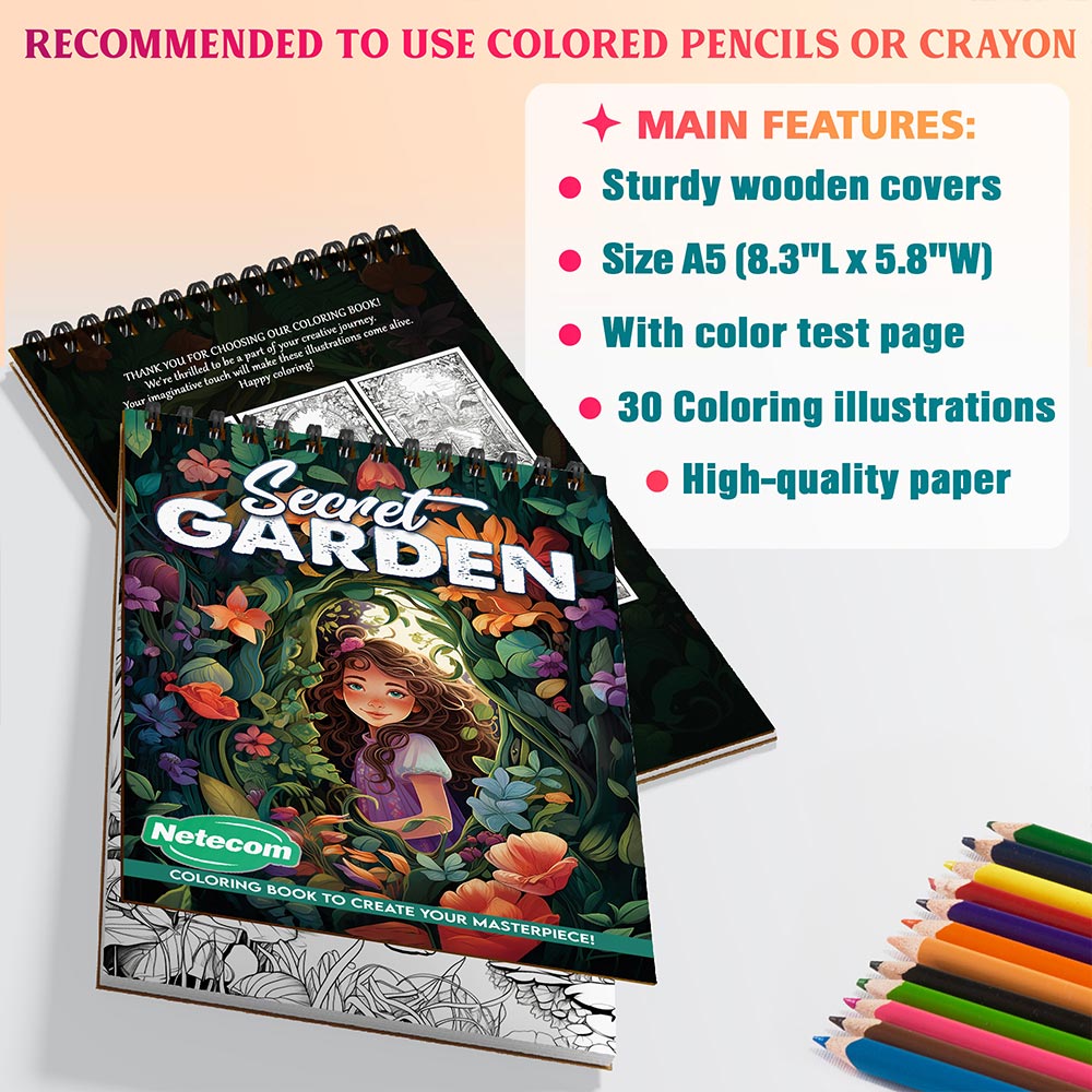 Netecom Secret Garden Coloring Sheets For Adults