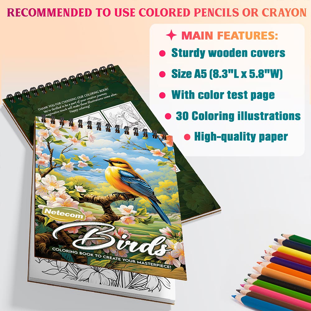 Netecom Birds Coloring Sheets For Adults