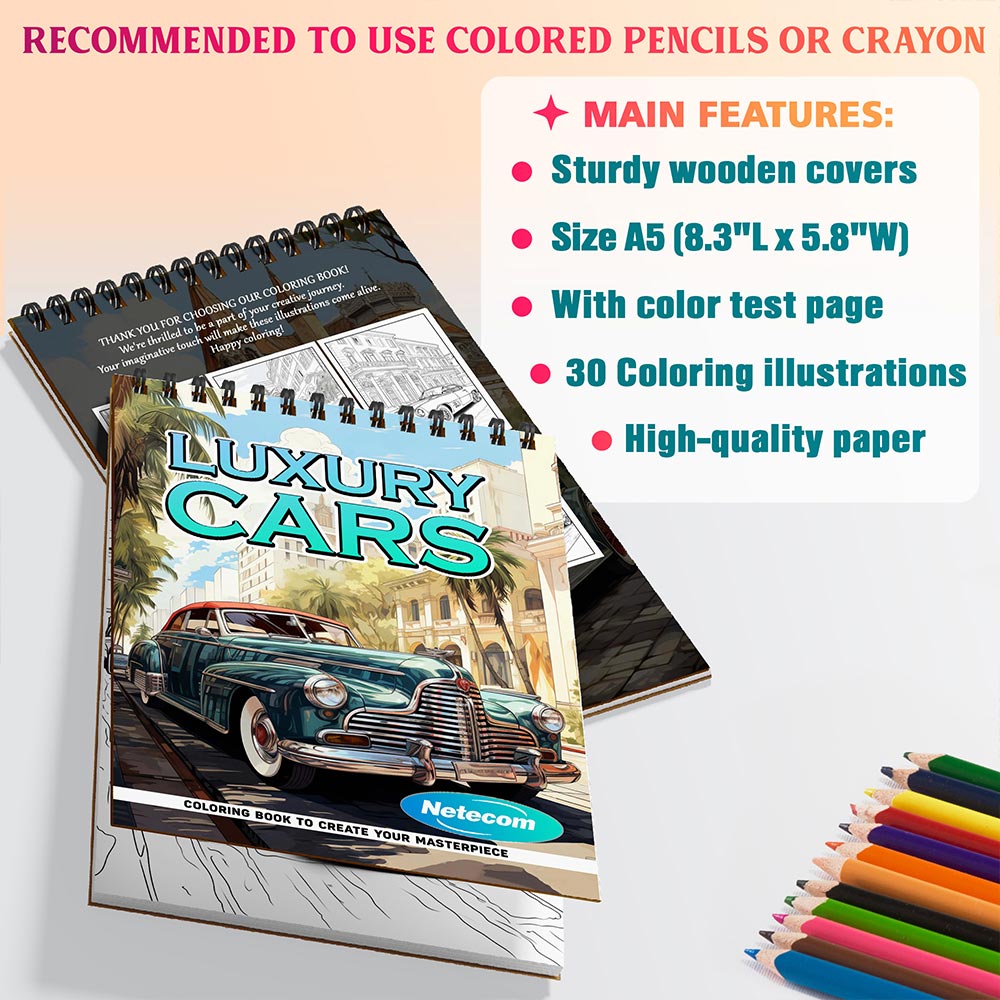 Luxury Cars Coloring Sheets For Adults