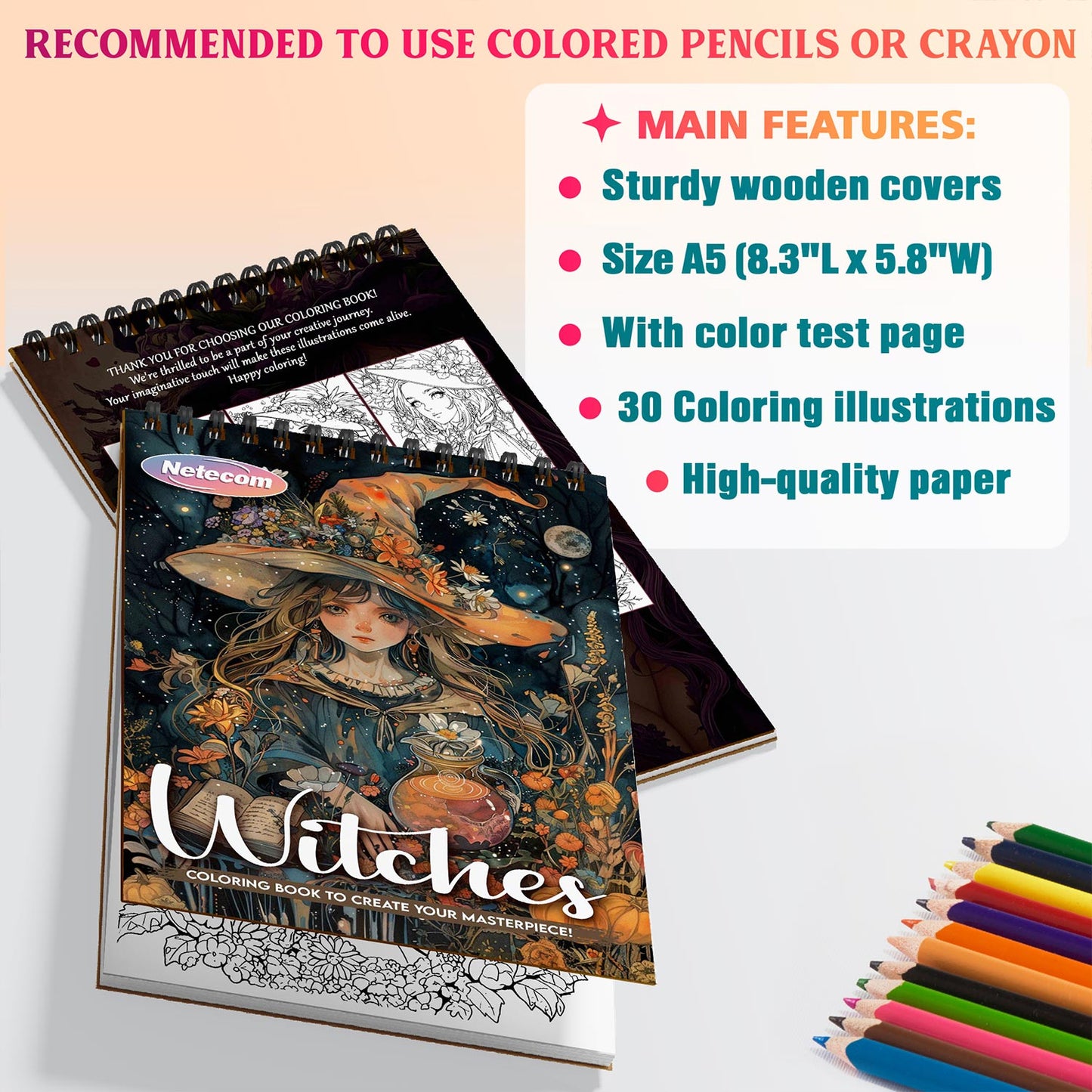 Netecom Witches Coloring Sheets For Adults