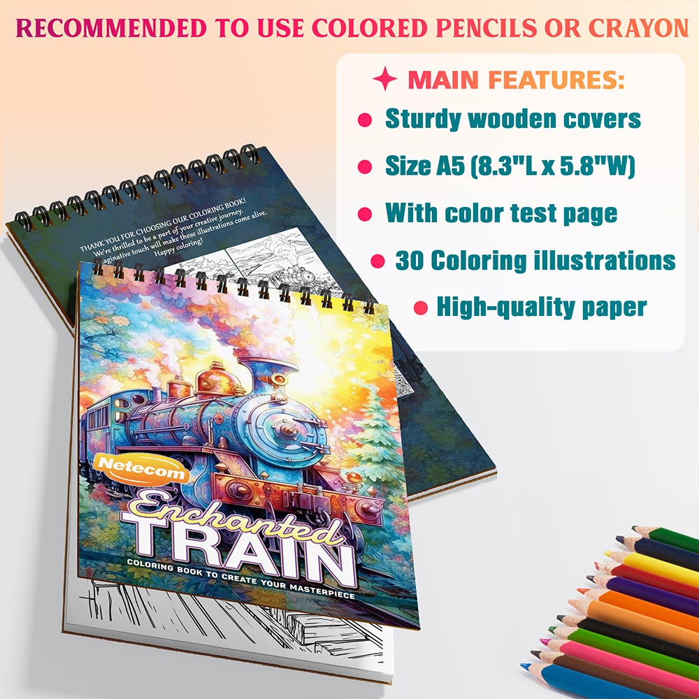 Netecom Train Coloring Sheets For Adults