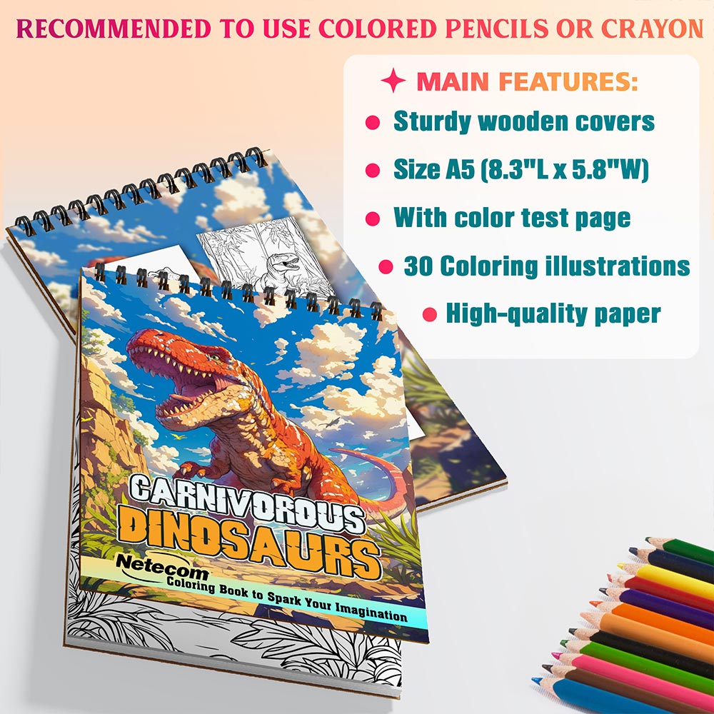 Netecom Carnivorous Dinosaurs Coloring Sheets For Adults