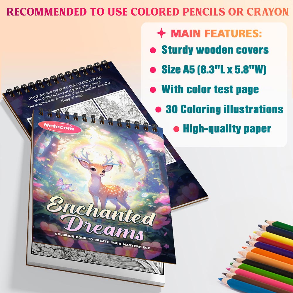Enchanted Dreams Coloring Sheets For Adults