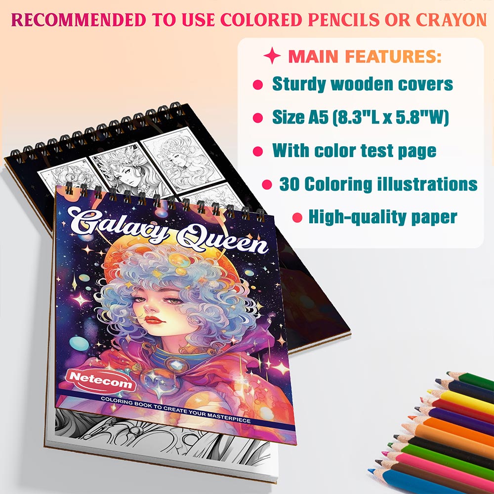 Netecom Galaxy Queen Coloring Sheets For Adults