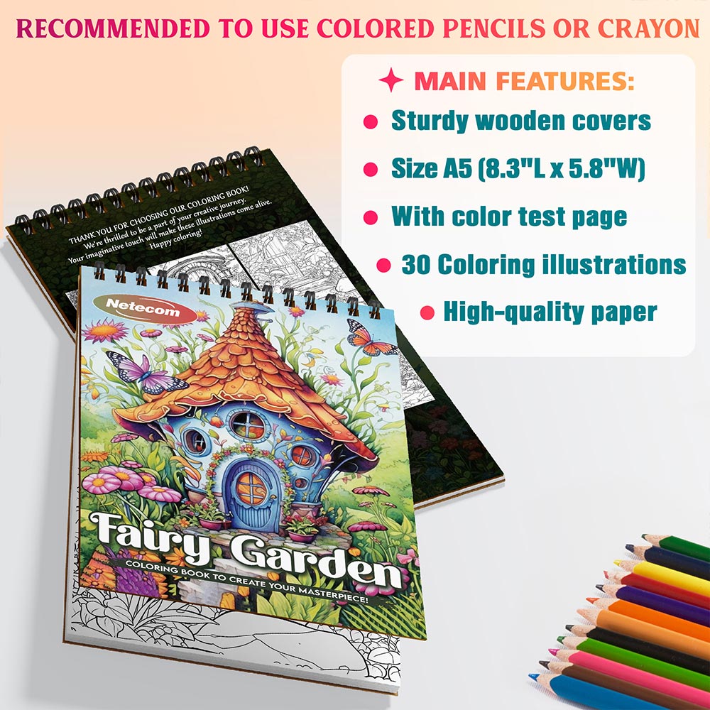 Netecom Fairy Garden Coloring Sheets For Adults
