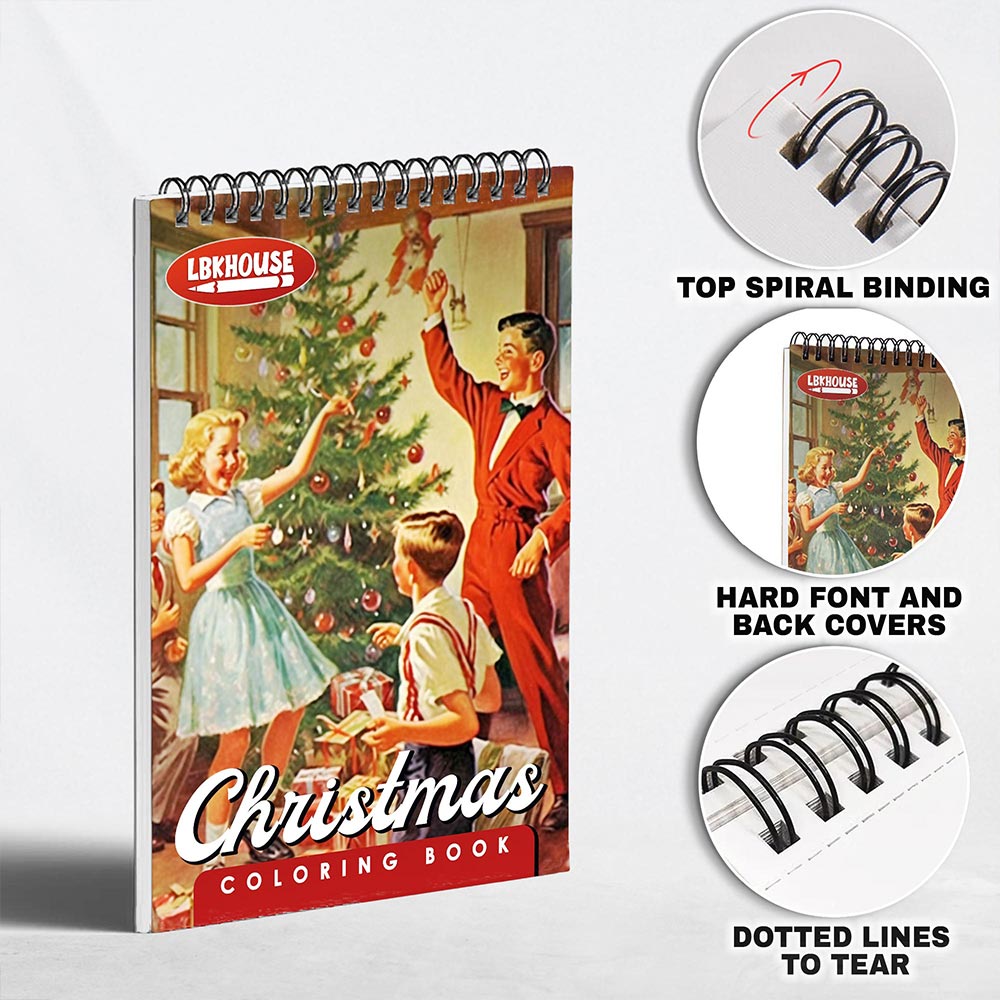 LBKHOUSE Christmas Coloring Pages for Adult