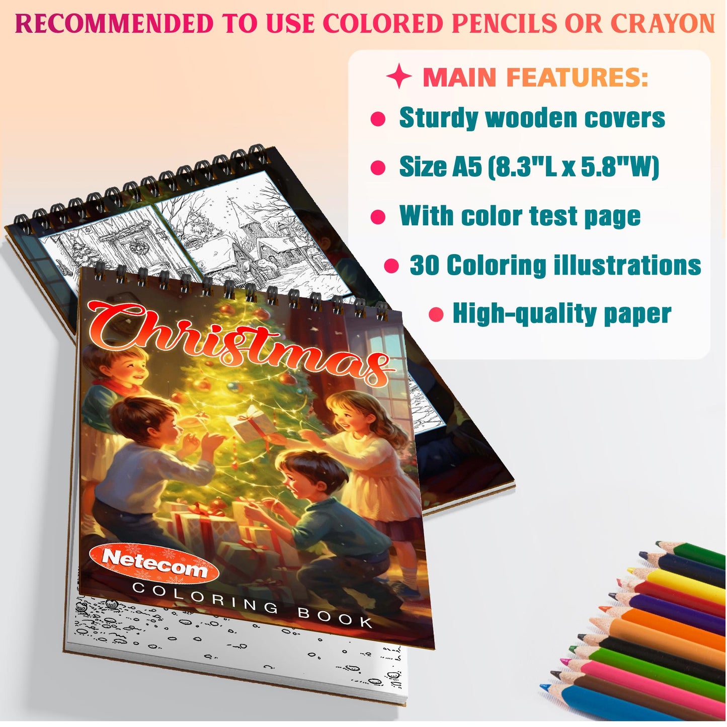 Netecom Christmas Coloring Sheets For Adults