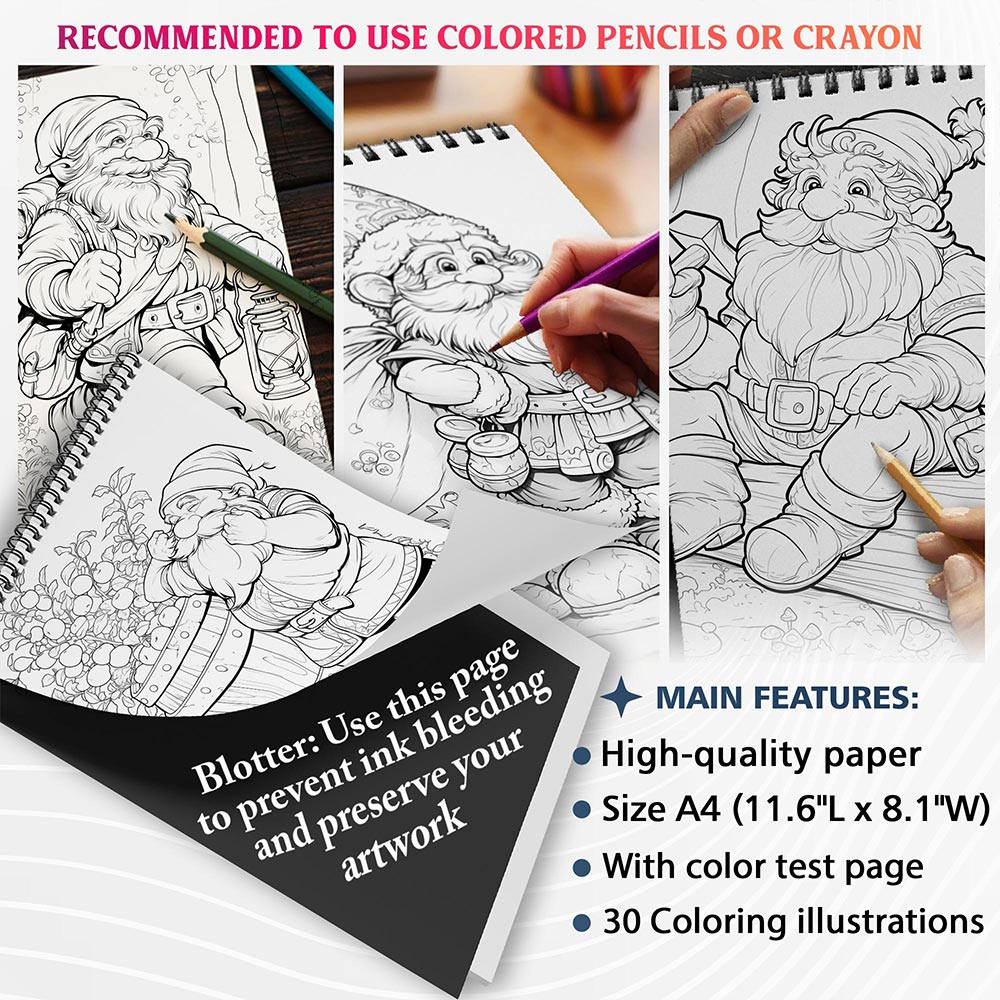 NETHOUSE Cute Dwarf Coloring Sheets For Adults
