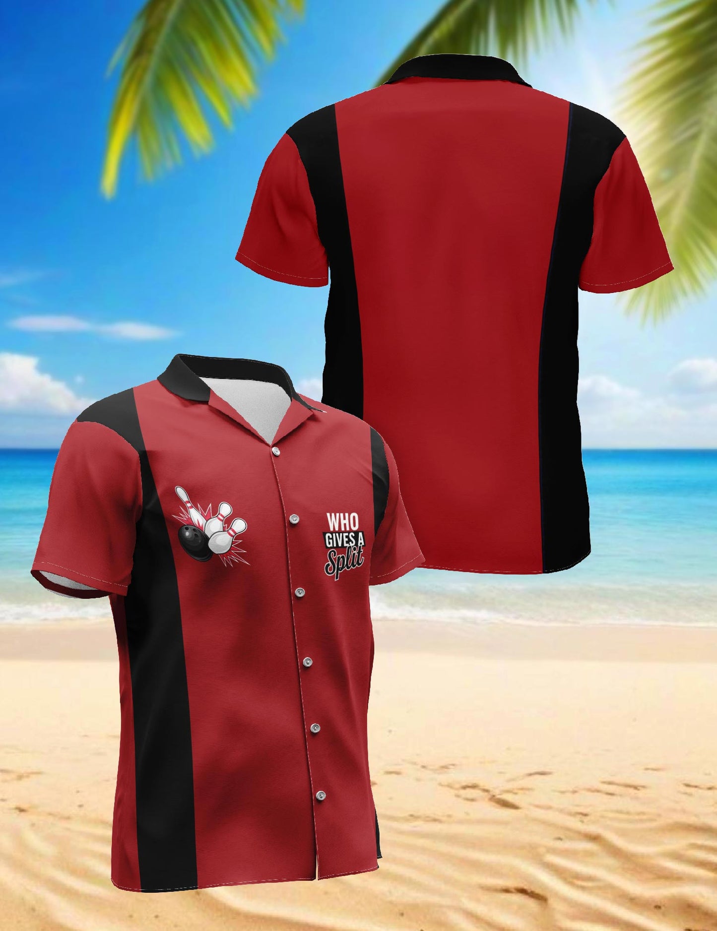 Netecom Who Gives A Split Hawaiian Shirt for Men