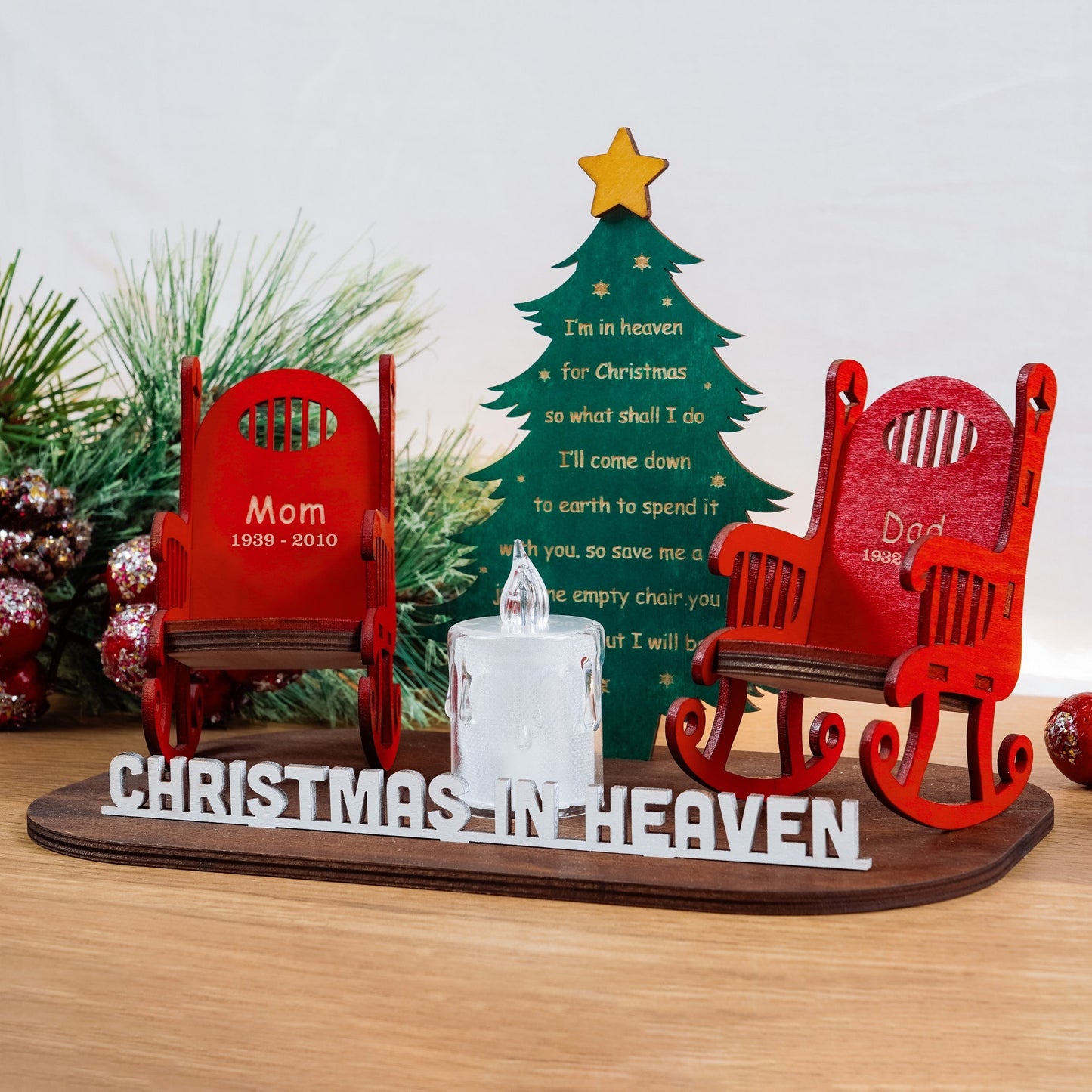 Netecom Cardinal Memorial Gift Frame & Keepsake Set , Remembrance Sympathy Gift for Loss of Loved One , "Always With You"