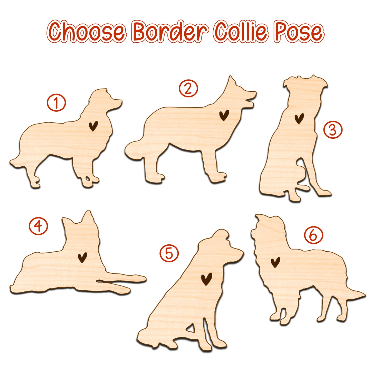 Netecom Personalized Border Collie Memorial Suncatcher, Border Collie Dog Memorial Gifts, Pet Loss Light Catcher, Bereavement Gift Dog Memorial Ornament Loss of Pet Sympathy Gift for Dog Lovers
