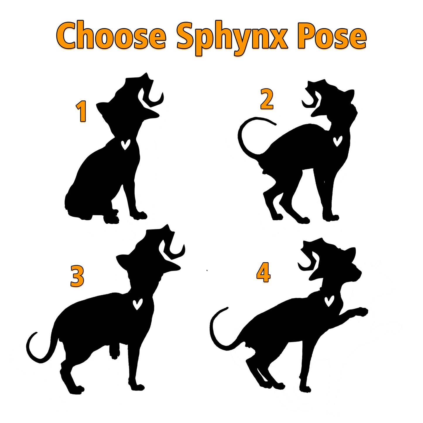 Netecom Personalized Halloween Sphynx Cat Suncatcher - Memorial Gift for Loss of Cat, Custom Sphynx Lovers Ornament for Window or Wall Hanging, Spooky Sympathy Gift