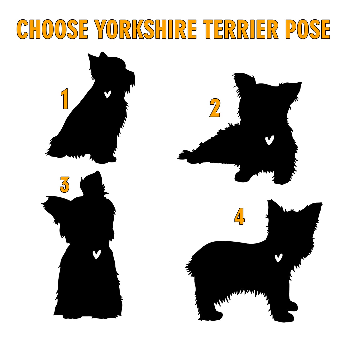 Netecom Personalized Yorkshire Terrier Memorial Suncatcher - Dog Loss Sympathy Gift with Name & Date - Yorkshire Terrier Christmas Ornament & Pet Bereavement Keepsake