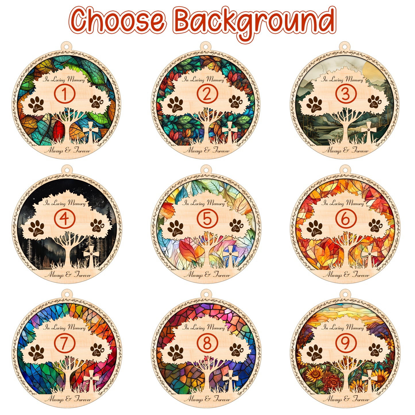 Netecom Personalized Border Collie Memorial Suncatcher, Border Collie Dog Memorial Gifts, Pet Loss Light Catcher, Bereavement Gift Dog Memorial Ornament Loss of Pet Sympathy Gift for Dog Lovers