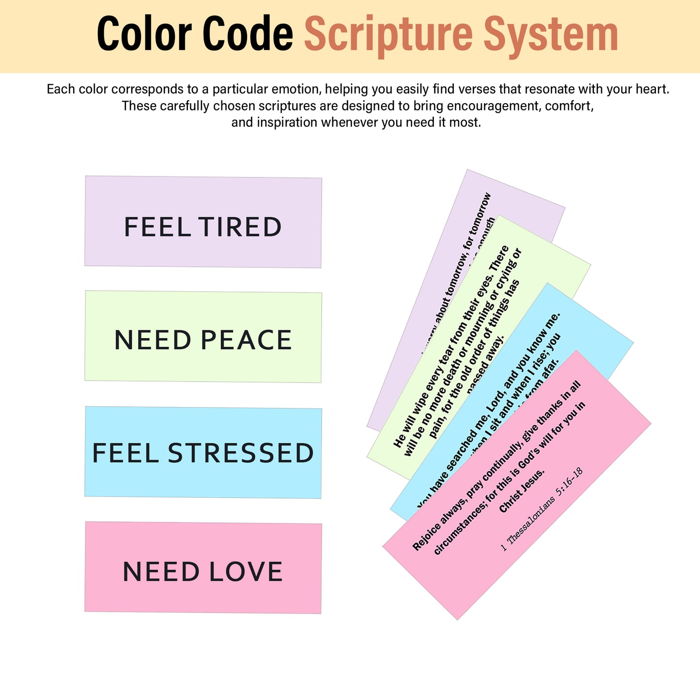 Netecom Bible Verse Box for Brother – 150 Color-Coded Scriptures with Mini Wooden Cross, Christian Faith Keepsake Gift for Daily Prayer, Encouragement & Spiritual Inspiration