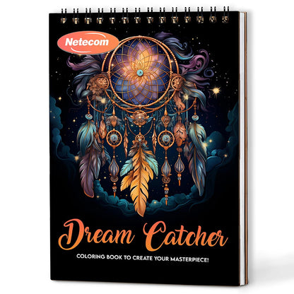 Netecom Dream Catcher Coloring Book For Adults