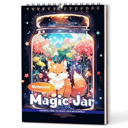 Magic Jar Coloring Book For Adults