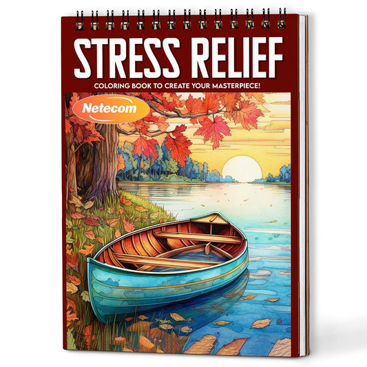 Stress Relief Coloring Book For Adults