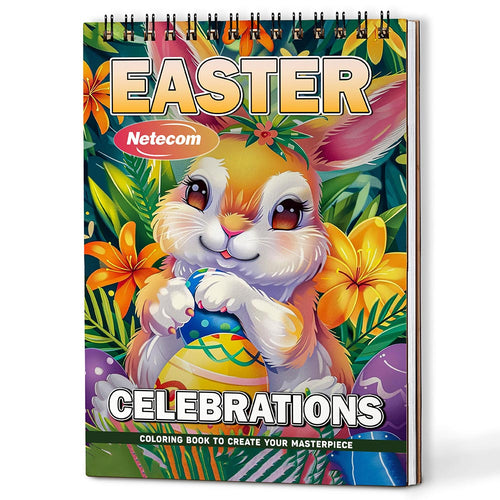 Easter Celebrations Coloring Book For Adults