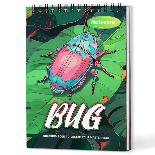 Bug Coloring Book For Adults