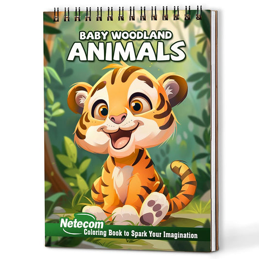 Netecom Baby Woodland Coloring Book For Adults