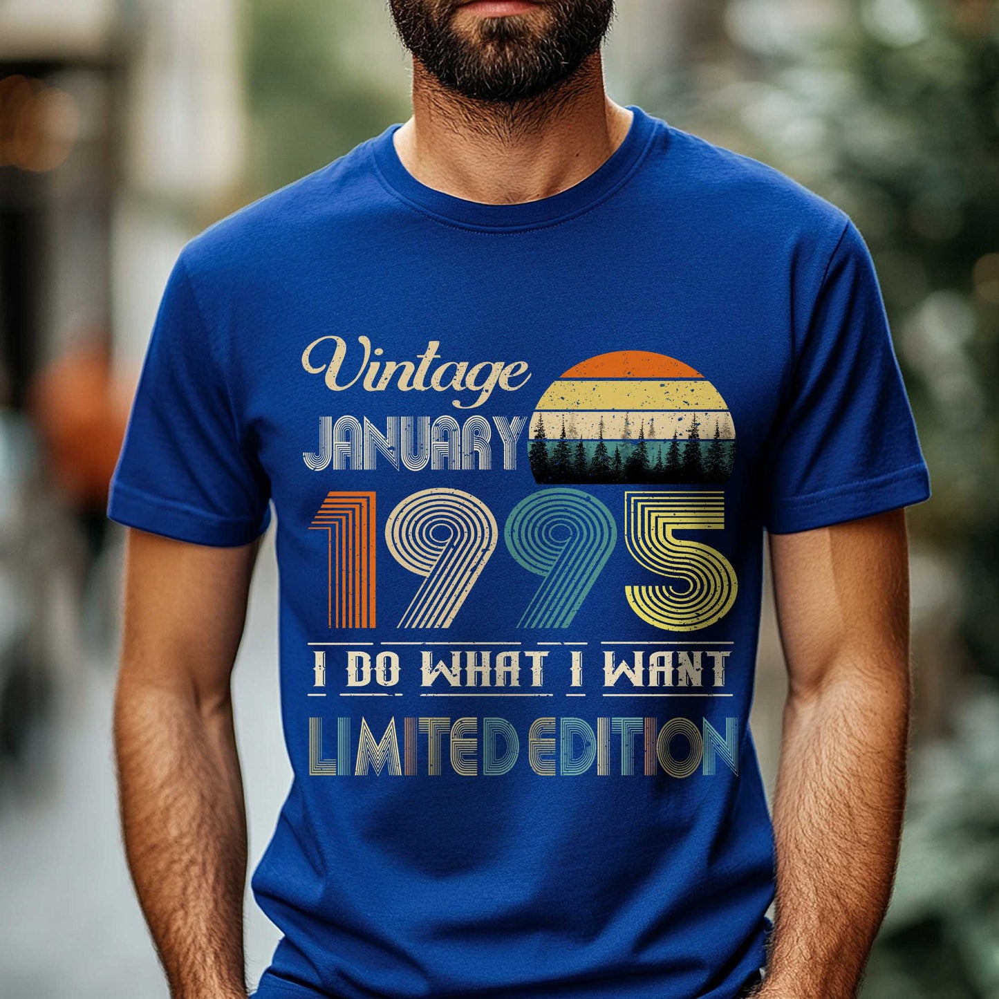 Netecom Vintage January 1996 T-Shirt, I Do What I Want Limited Edition, Retro Graphic Tee, Perfect Birthday Gift for Men