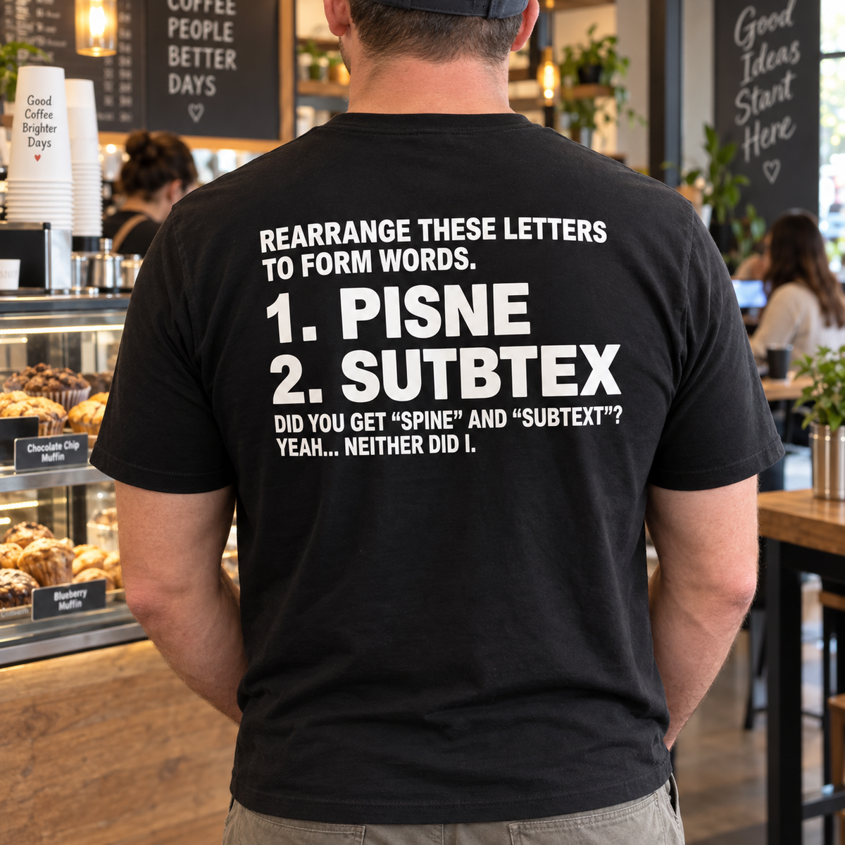 Rearrange These Letters Funny Word Puzzle Shirt