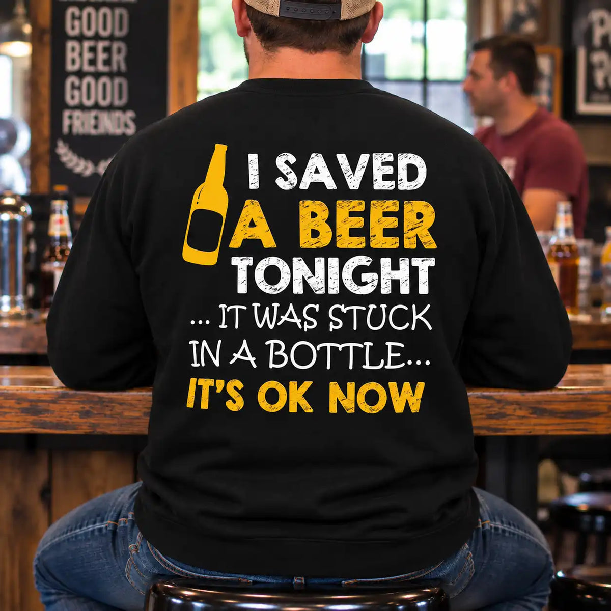 The Very First Picture Of Me Funny Beer Shirt (Copy)