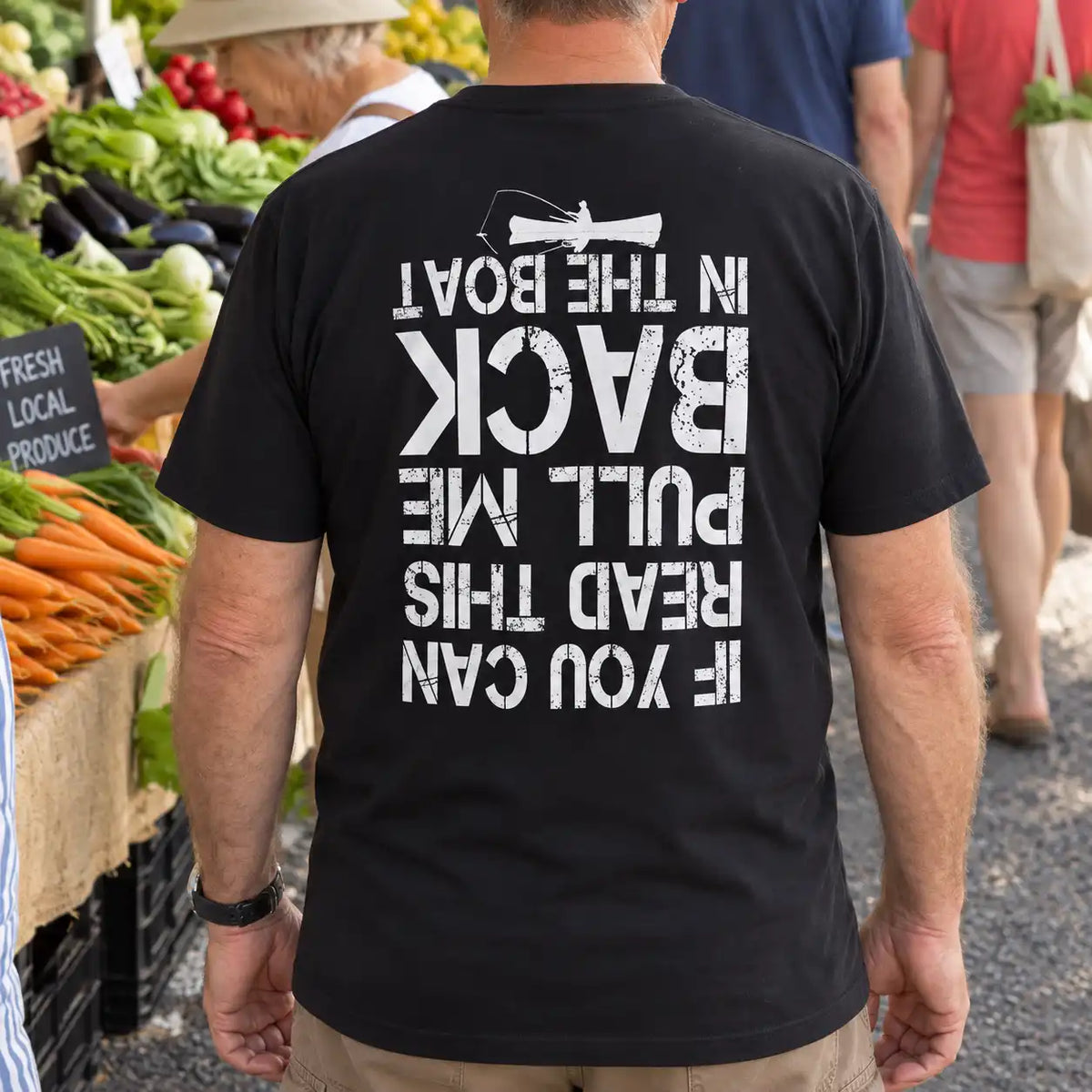 If You Can Read This Put Me Back In The Boat Funny Shirt