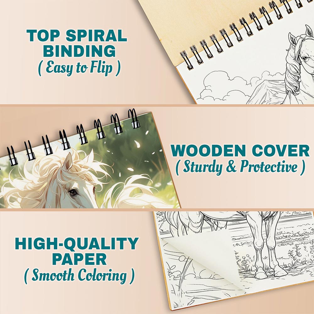 Horse Coloring Pages For Adults