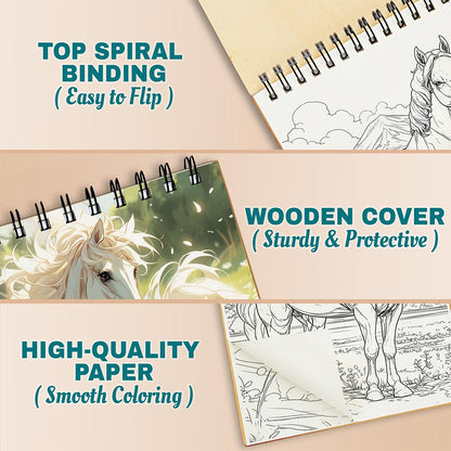 Horse Coloring Pages For Adults