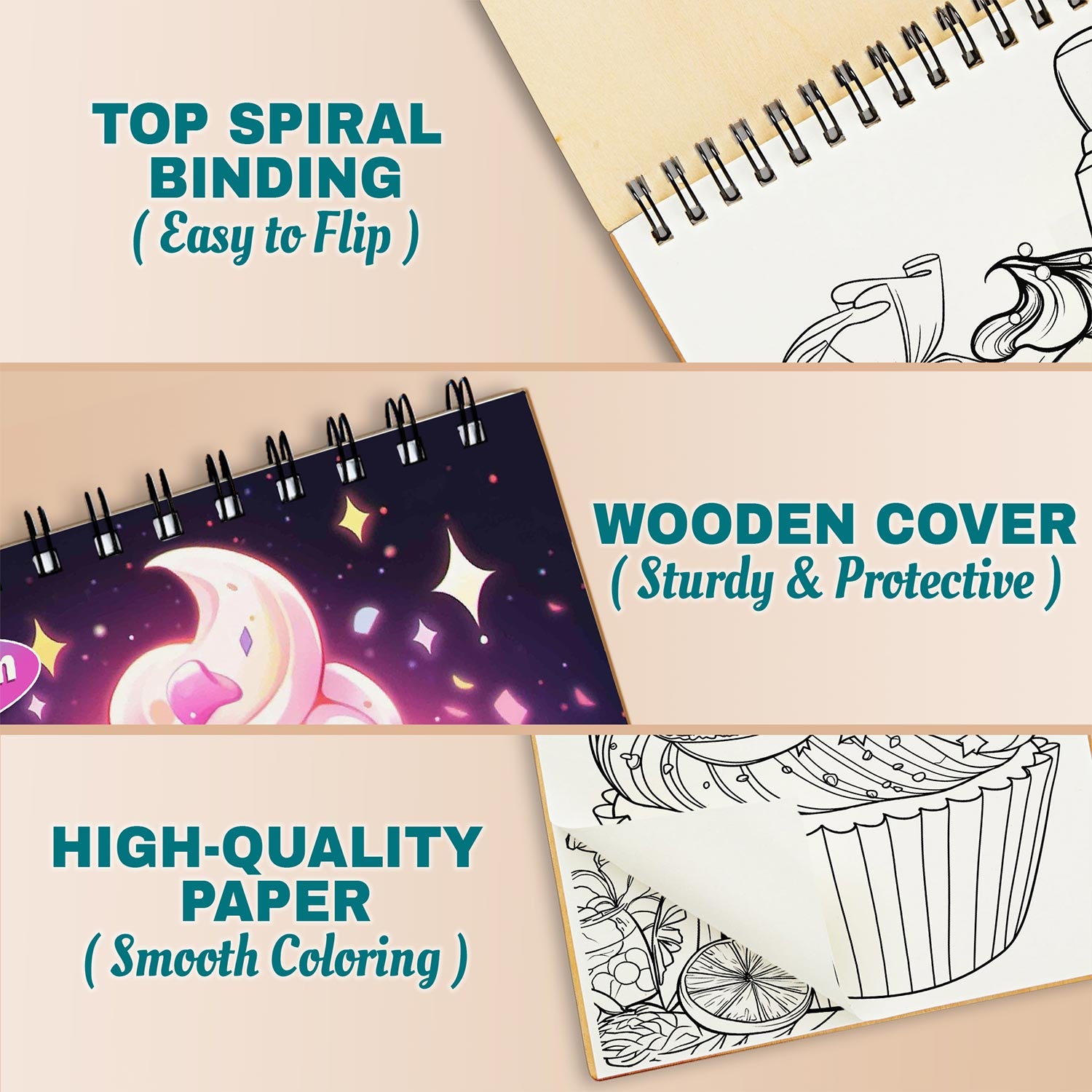 Netecom Sweet Cupcakes Coloring Pages For Adults