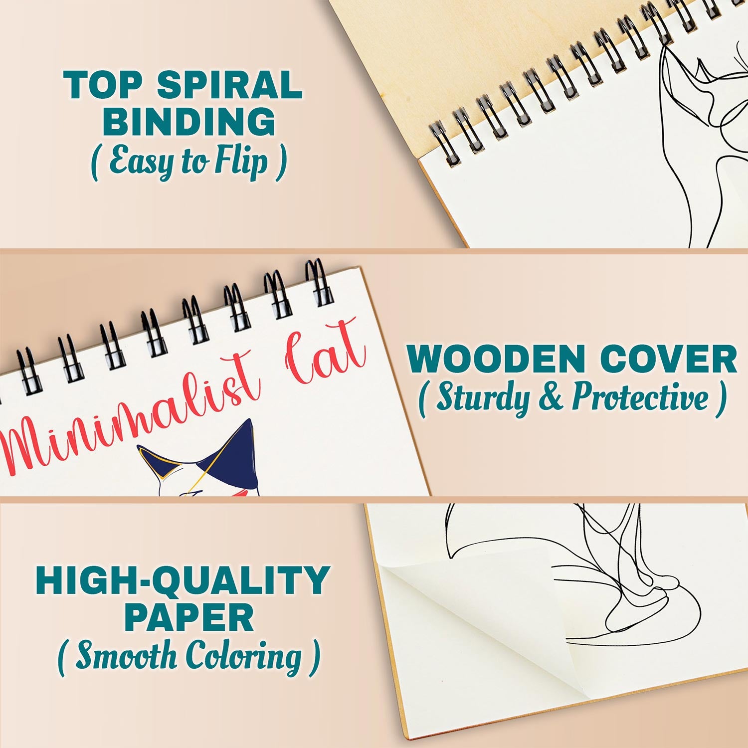 Netecom Minimalist Cat Coloring Pages For Adults