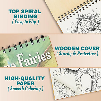Netecom Anime Fairies Coloring Pages For Adults