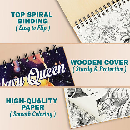 Netecom Galaxy Queen Coloring Pages For Adults